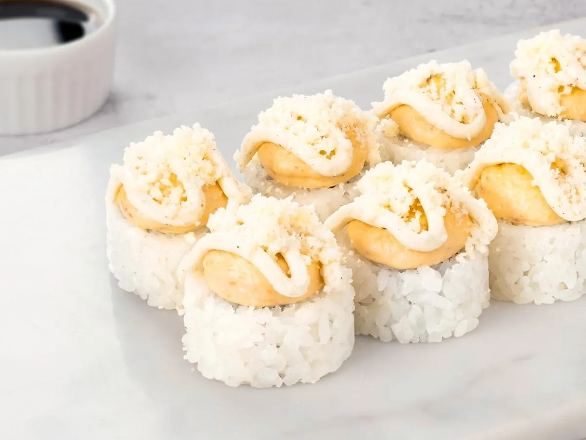 Лосось пармезан